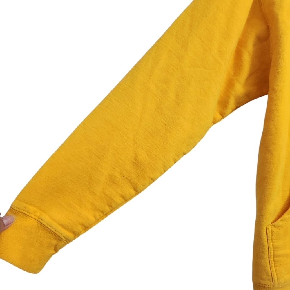 Anti Social Social Club The Grove Hoodie Sweater Medium Unisex Yellow Pullover - Picture 3 of 9